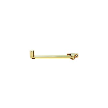 6Inch/152mm Roller Arm Stay Polished Brass