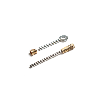 Dual Sash Screw c/w Key 100mm Polished Brass