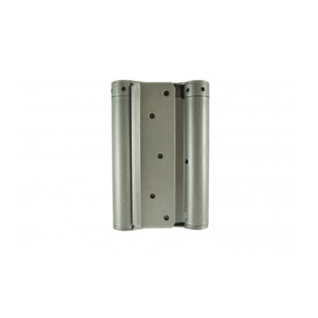 6Inch/150mm Double Action Hinge Silver - Pair