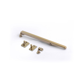 TF Suite Locking Casement Stay - Hardex Gold (Brass)