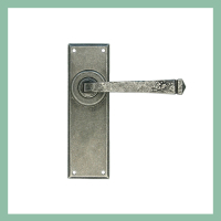 Lever Handles on Backplate