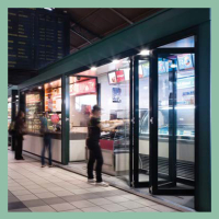 Centor F3 Bottom Rolling Folding Door System