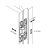 Invoke 3D Adj Concealed Hinge 180' Silver 95mmx23mmx45kg FR Invoke 3D Adj Concealed Hinge 180' Silver 95mmx23mmx45kg FR