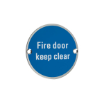 Invoke 'Fire Door Keep Clear' Sign SSS