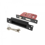 TFX 5L BS Sashlock - Black / Antique Brass