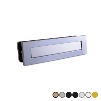 Architectural Sleeved Letterplate 316.5 x 88mm Architectural Sleeved Letterplate 316.5 x 88mm