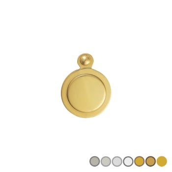 Standard Covered Keyhole Escutcheon Standard Covered Keyhole Escutcheon