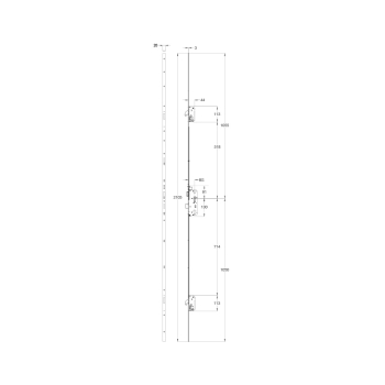 Winkhaus FGTE AV4 AutoLock Multipoint Lock Full Length Winkhaus FGTE AV4 AutoLock Multipoint Lock Full Length