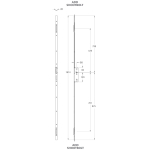 Winkhaus FGTE KLONE Slave Door MultiPoint Lock