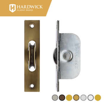 Hardwick 45mm Ball Bearing Sash Pulley Square End Hardwick 45mm Ball Bearing Sash Pulley Square End