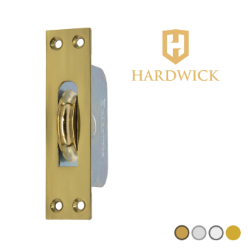 Hardwick 50mm Large Ball Bearing Sash Pulley Square End Hardwick 50mm Large Ball Bearing Sash Pulley Square End