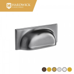 Hardwick Square Stepped Cup Drawer Pull