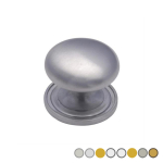 Round Brass Cabinet Knob