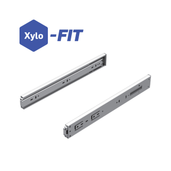 Xylo R4 Push to Open Side Mount Drawer Runners (Pair)