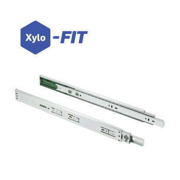 Xylo-Fit R5 Push to Open & Soft Close Side Mount Drawer Runners (Pair)