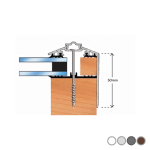 Capex 50 Gable End Finishing Profile - With RAG45 Gasket