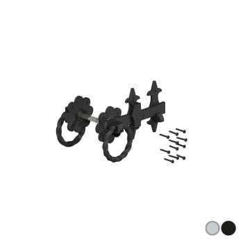 Ornamental Twisted Ring Gate Latch Ornamental Twisted Ring Gate Latch