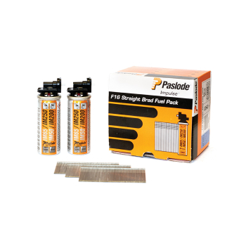 Paslode Second Fix Straight Brad Nail & Fuel - 16 Gauge Paslode Second Fix Straight Brad Nail & Fuel - 16 Gauge