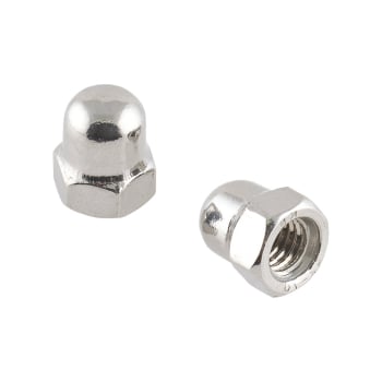 Dome Nuts - Zinc Plated