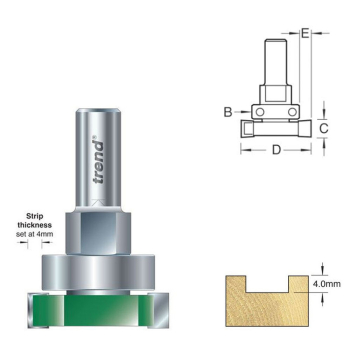 TREND Intumescent Strip Recesser TREND Intumescent Strip Recesser