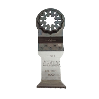SMART Starlock Fine Tooth 32mm Multi Tool Cutting Blade SMART Starlock Fine Tooth 32mm Multi Tool Cutting Blade