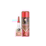 Mitre Bonding Kit - 50g Adhesive & 200ml Activator