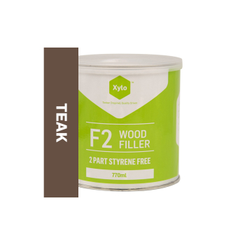 Xylo F2 Teak 2part Woodfiller 770ml Styrene Free Xylo F2 Teak 2part Woodfiller 770ml Styrene Free