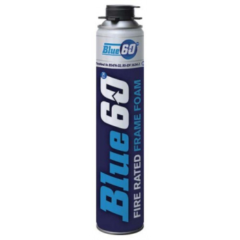 Blue 60 Fire Rated Frame Foam Gun Grade (750ml) Blue 60 Fire Rated Frame Foam Gun Grade (750ml)