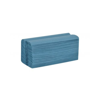 Blue C-Fold 1 Ply Hand Towels Box/20 Sleeves