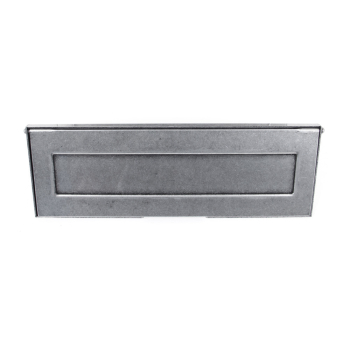 Anvil Composite Letter Box Set Pewter Handmade Finish Anvil Composite Letter Box Set Pewter Handmade Finish