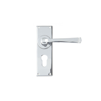 Anvil Polished Chrome Avon Lever Euro Set Anvil Polished Chrome Avon Lever Euro Set