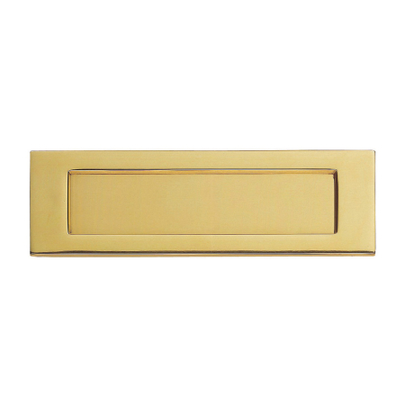 Letter Plate 306 x 104mm Polished Brass