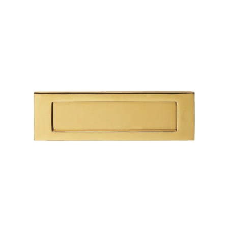 Letter Plate 257 x 81mm Polished Brass