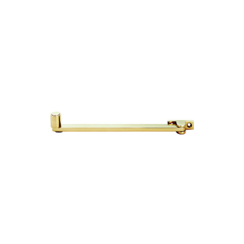 8Inch/200mm Roller Arm Stay Polished Brass