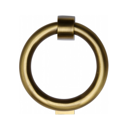 Ring Door Knocker 107mm Antique Brass