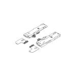 Blum Tip On Blumotion Set To Suit 450-650mm NL/25-70kg