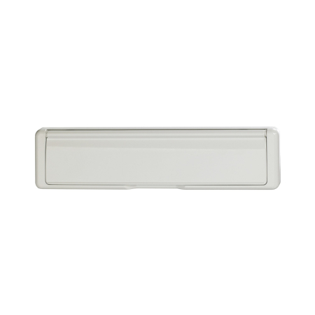 Nu-mail Sleeved Letterplate White 310 x 76mm