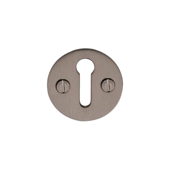 Standard Round Keyhole Escutcheon - Matt Bronze Standard Round Keyhole Escutcheon - Matt Bronze