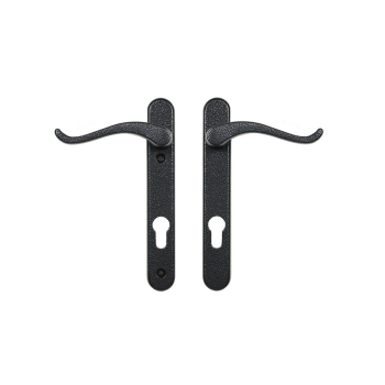 Windsor Swan Neck Espag Lever 92mm LH Antique Black Windsor Swan Neck Espag Lever 92mm LH Antique Black