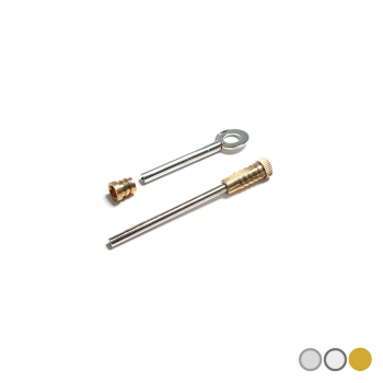 Dual Sash Screw c/w Key 70mm Satin Chrome Dual Sash Screw c/w Key 70mm Satin Chrome