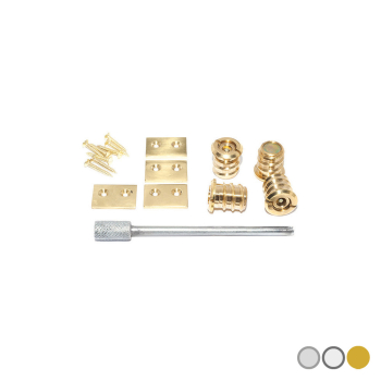 Screw In Flush Sash Stop 19mm Satin Chrome - Pkt/4 Screw In Flush Sash Stop 19mm Satin Chrome - Pkt/4