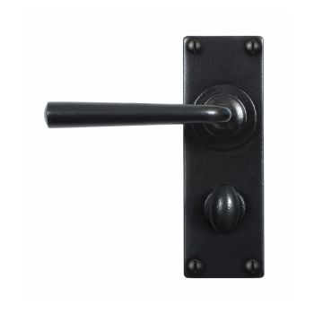 Stonebridge Padstow Bathroom LH Lever Set - Armor-Coat Black Stonebridge Padstow Bathroom LH Lever Set - Armor-Coat Black