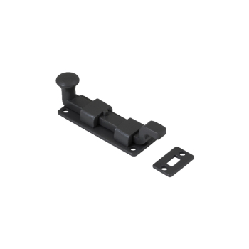 6Inch/152mm Cranked Knob Bolt Armor-Coat Flat Black 6Inch/152mm Cranked Knob Bolt Armor-Coat Flat Black