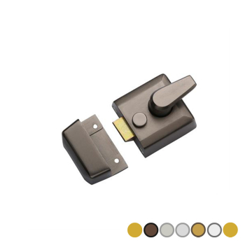 Heritage Narrow Stile 40mm Nightlatch Satin Brass Heritage Narrow Stile 40mm Nightlatch Satin Brass
