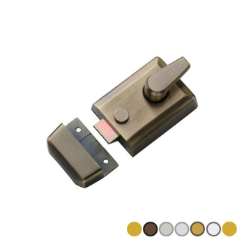 Heritage Standard Style 60mm Nightlatch Satin Brass Heritage Standard Style 60mm Nightlatch Satin Brass