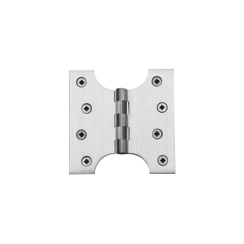 4Inch x 2Inch x 4Inch Satin Chrome Parliament Hinge (Pair) 4Inch x 2Inch x 4Inch Satin Chrome Parliament Hinge (Pair)