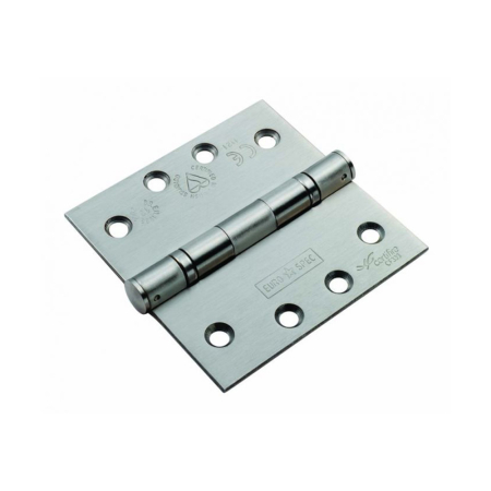 102 x 102mm 316 SSS Ball Bearing Projection Hinge (Pair)