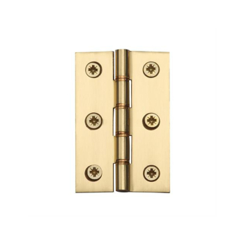 76 x 51 x 2.5mm DPBW Polished Brass Butt Hinges (Pair) 76 x 51 x 2.5mm DPBW Polished Brass Butt Hinges (Pair)
