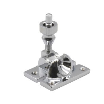 Hardwick Chrome Plated Non-Locking Brighton Pattern Sash Fastener Hardwick Chrome Plated Non-Locking Brighton Pattern Sash Fastener