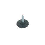 30mm Base Leveller Foot M8 x 22mm - Black